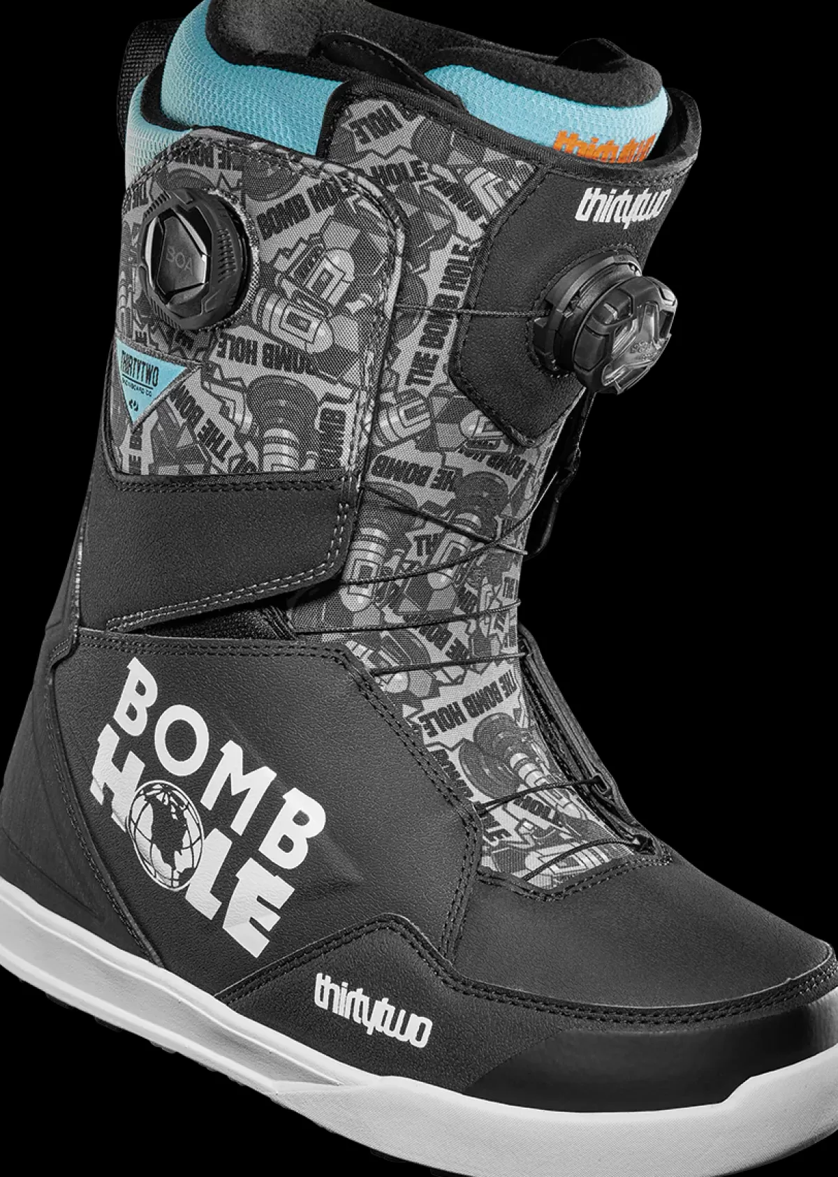 Men'S Lashed Double Boa X Bomb Hole Snowboard Boots*Thirtytwo Sale